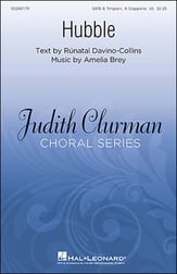 Hubble SATB choral sheet music cover